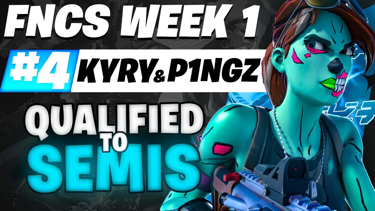 4TH DUO FNCS WEEK 2 OPENS 🏆 w/P1ngz | Kyry