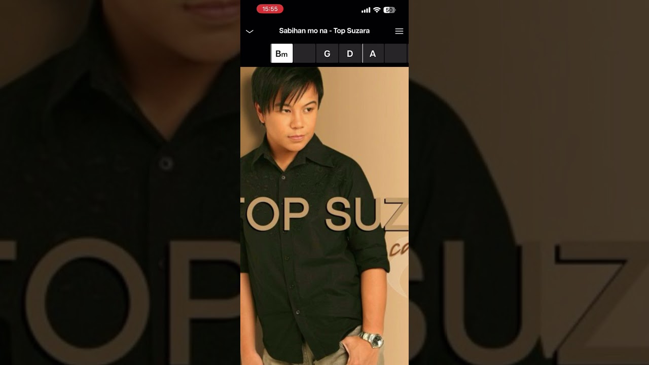 Sabihan mo na (guitar backing track (Top Suzara)