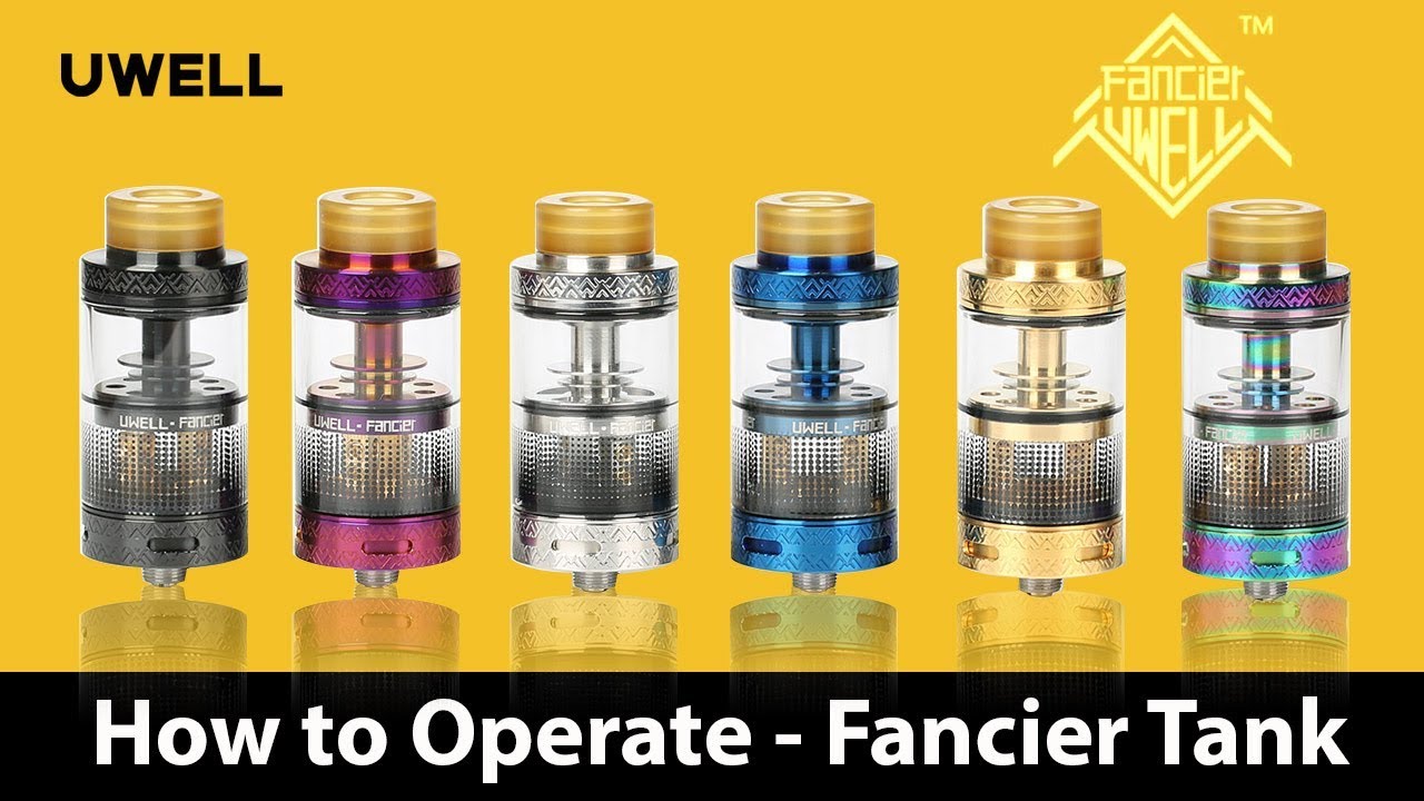 UWELL - Fancier RTA / RDA - How to Build and Operate - Vape Tech