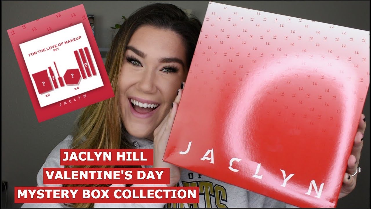 JACLYN COSMETICS VALENTINES MYSTERY BOX || REVIEW & DEMO OF WHOLE COLLECTION || UNBOXING
