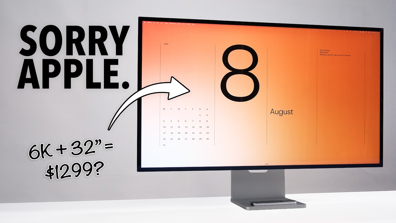 The 6K Monitor Apple Doesn't Want You To Find