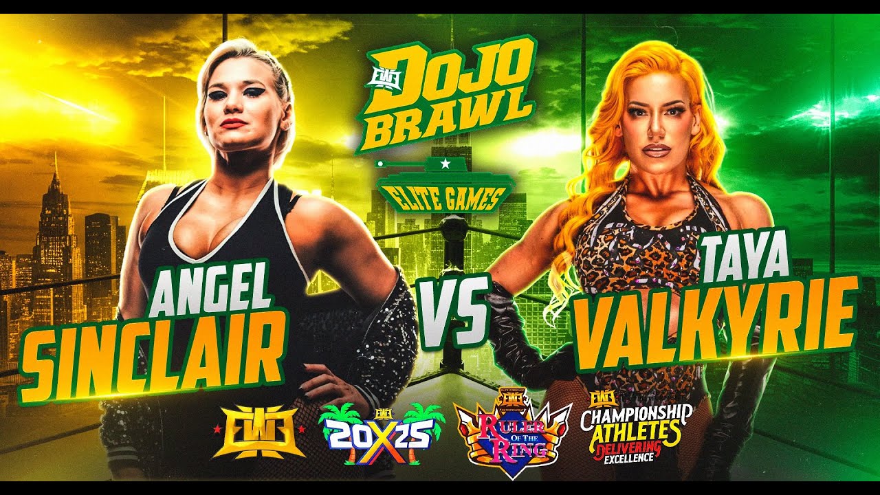 Angel Sinclair vs Taya Valkyrie -  Women's Wrestling