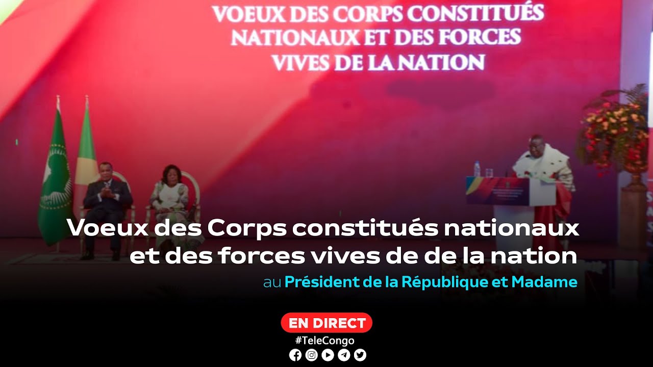 🔴DIRECT | Voeux 2026 au Président de la République et Madame