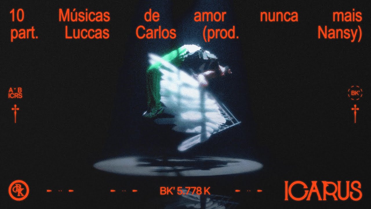 BK', Luccas Carlos, Nansy Silvvz - M&uacute;sicas de amor nunca mais (Visualizer)