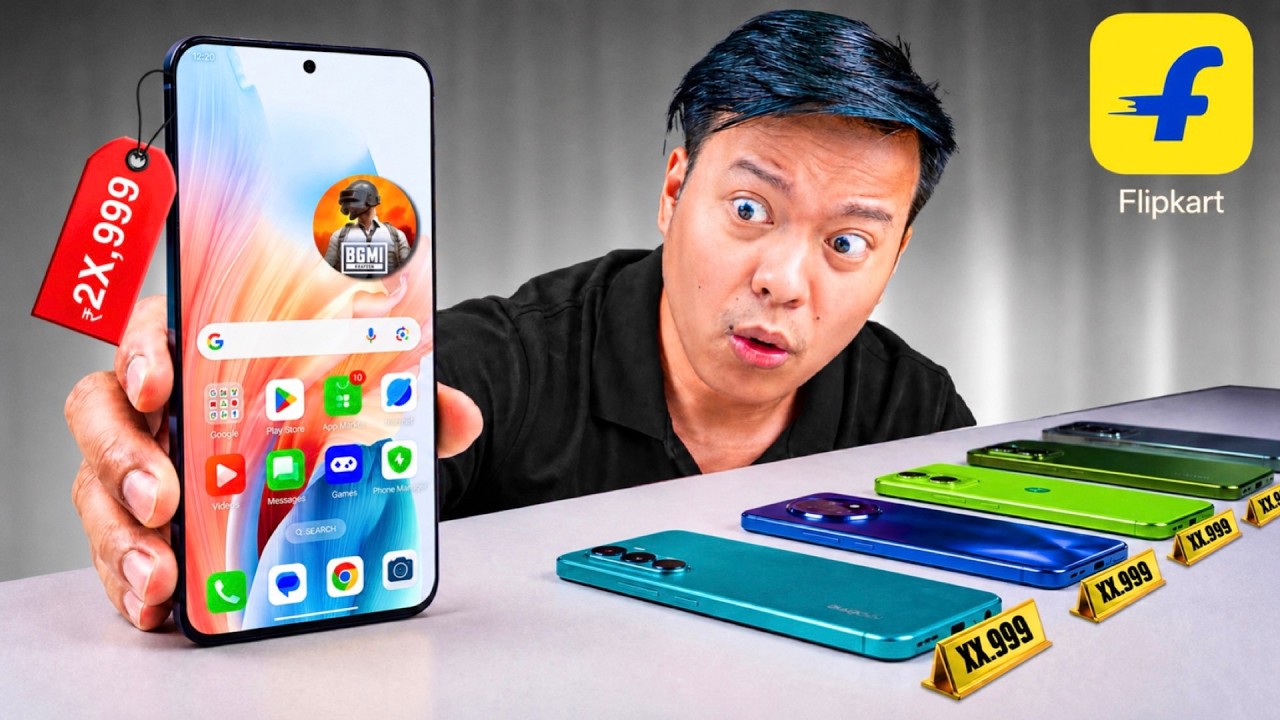 3 Best Phone Deals under ₹20,000, ₹25000 & ₹30000 in Flipkart GOAT Sale