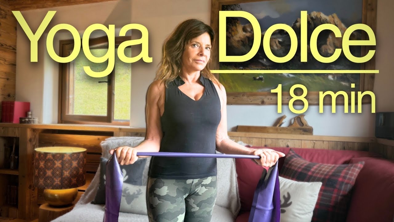 Yoga Posturale | 18 min. Stretching di gambe e schiena. Braccia scolpite 