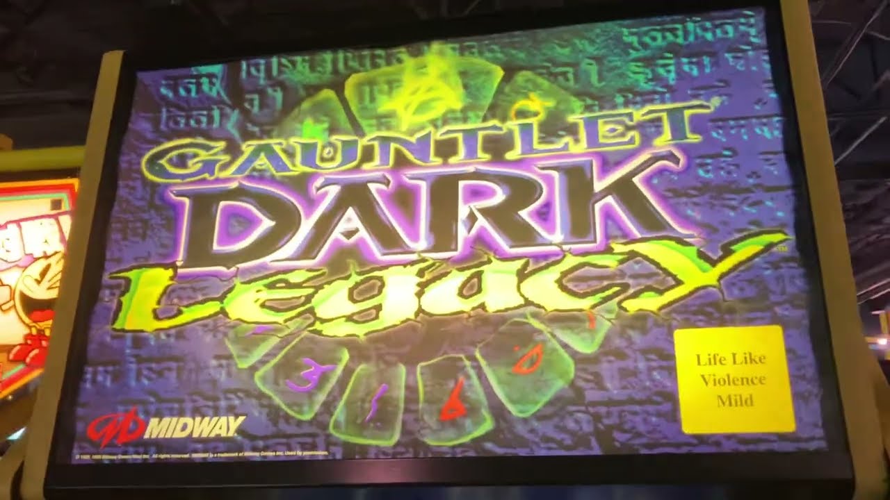 Gauntlet dark legacy (arcade) sorceress gameplay (2/3) 