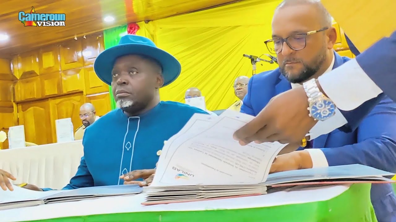 BILAN FODEBAF Acte2  ET JUMELAGE BAFOUSSAM-BRESIL PAR LE MAIRE DE VILLE DE BAFOUSSAM AU CAMEROUN