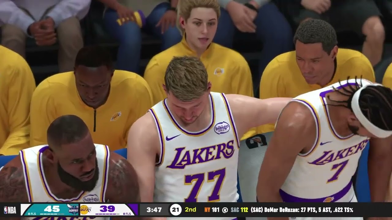HORNETS VS LAKERS Q2 HIGHLIGHTS || NBA2K26 GAME TODAY || JAN 15 2026