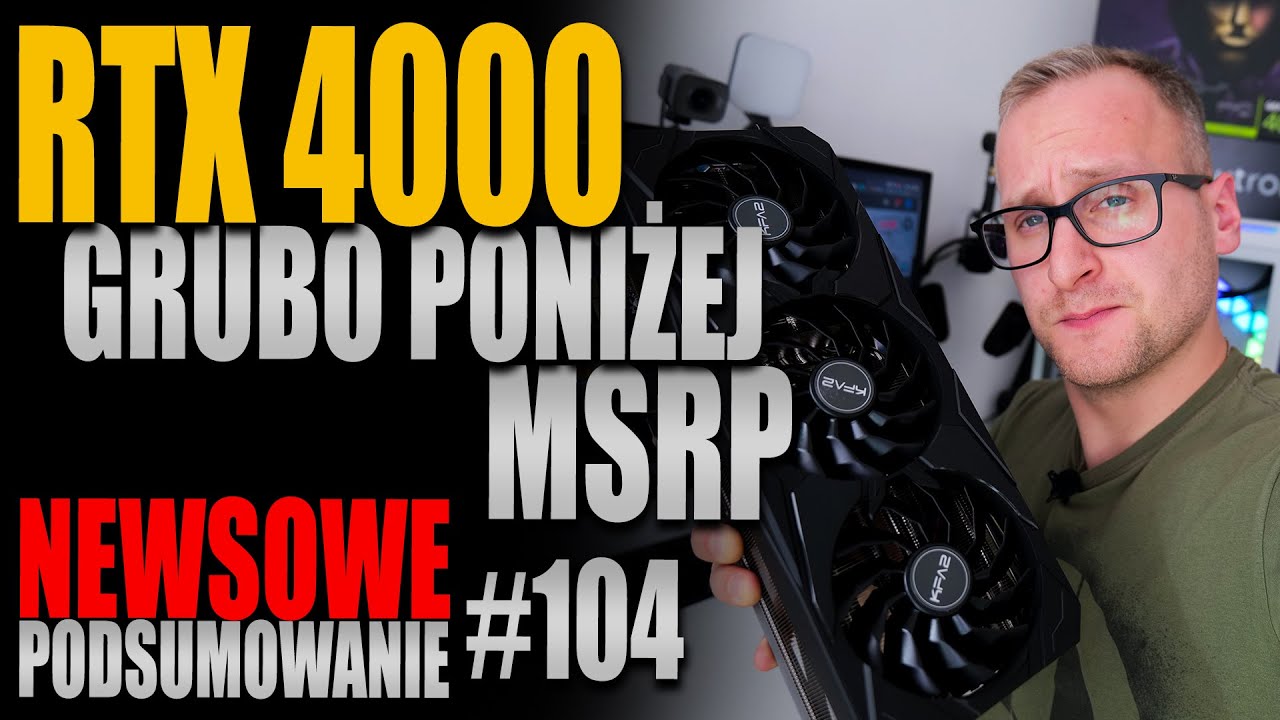 Nvidia RTX 4000 mocno poniżej MSRP