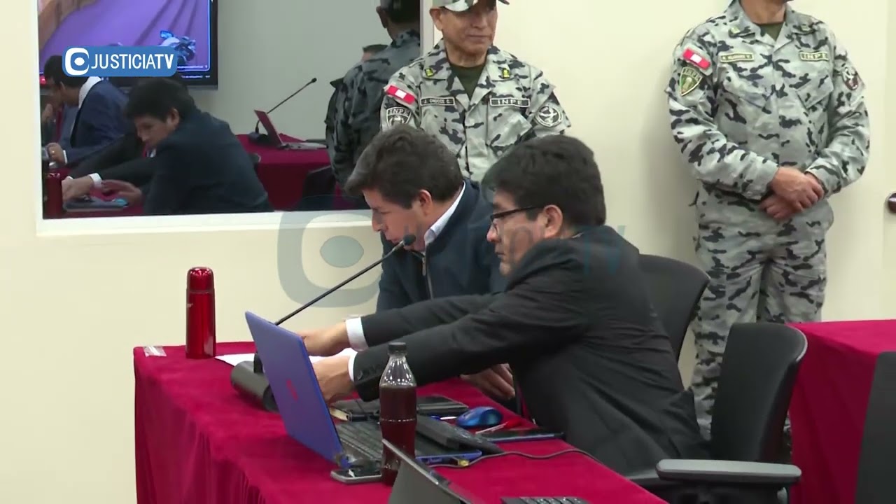 Juicio oral contra el expresidente de la república, Pedro Castillo Terrones, y otros acusados