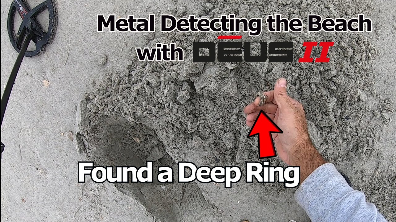 Metal Detecting the Beach with Deus 2