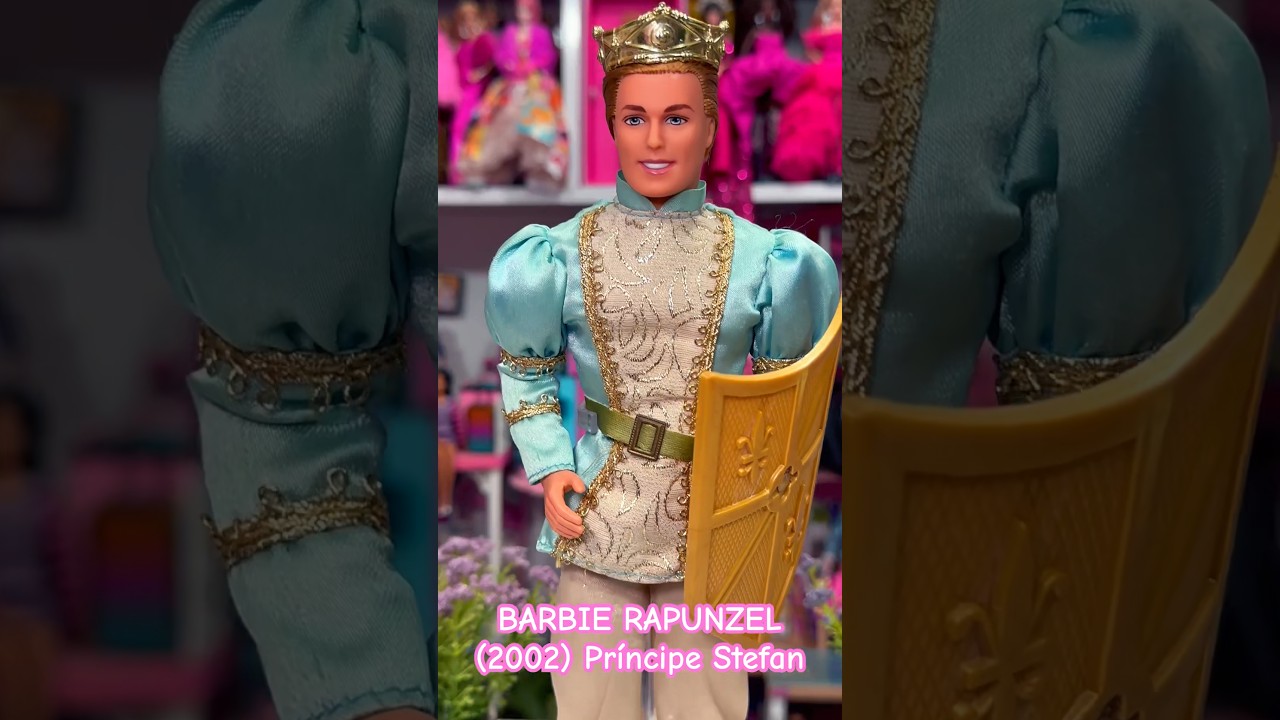Barbie RAPUNZEL(2002) Pr&iacute;ncipe Stefan.#barbiecollector #mu&ntilde;ecas #barbie #barbiedoll #shorst