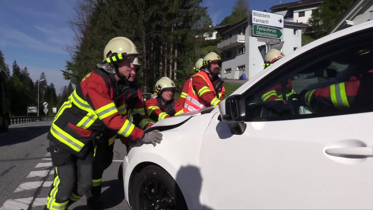 Unfall in Alberschwende - Ein Verletzter