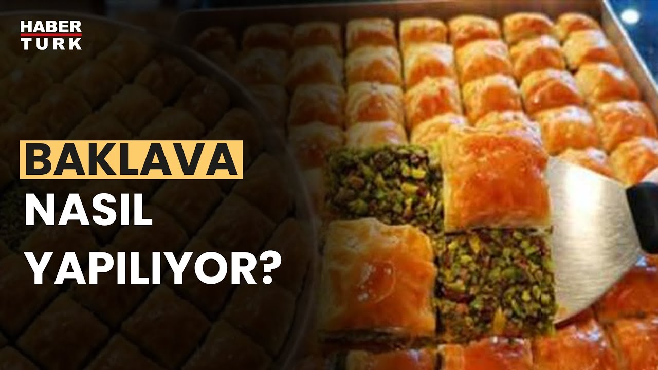 İyi baklavanın püf noktaları ne? Mehmet Yıldırım yanıtladı