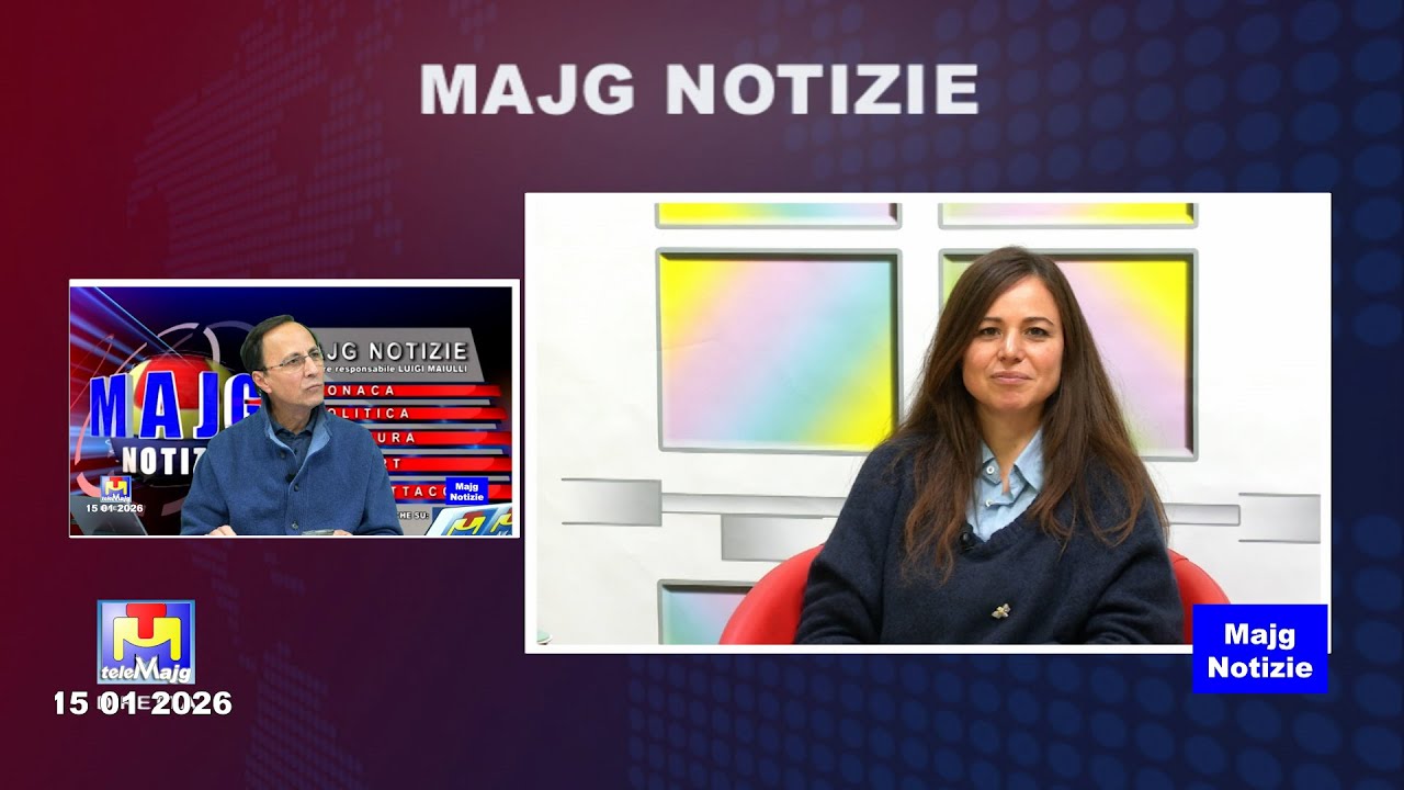 Majg Notizie Approfondimento 15 01 2026 ospite Francesca Pietroforte