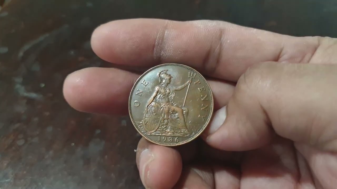1936 UK One Penny #numismatics #coin #coincollecting #coincollection