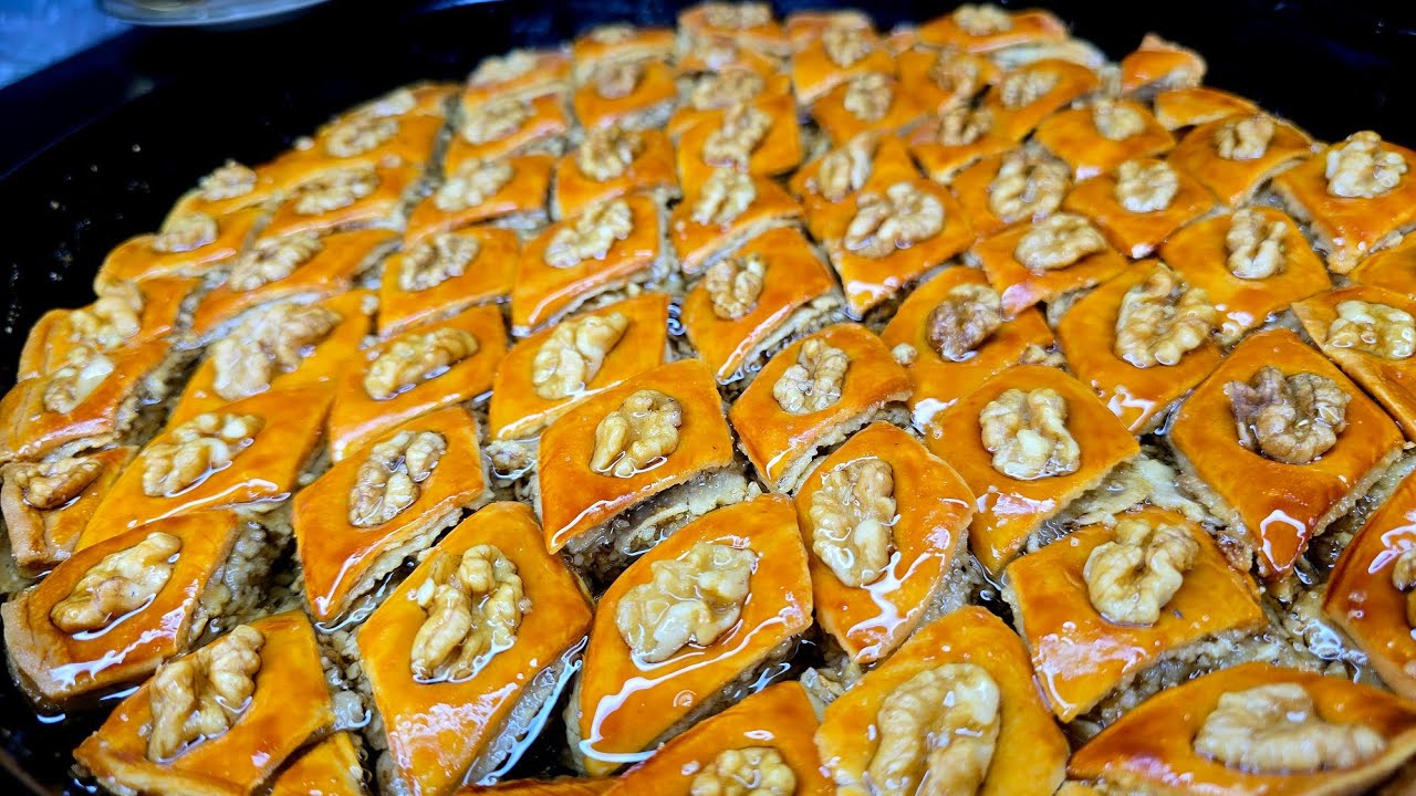 The Best Walnut Baklava Recipe