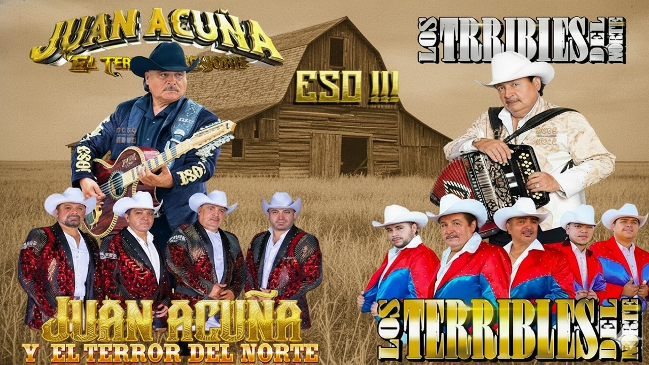 Los Terribles Del Norte VS Juan Acuña y El Terror Del Norte - Puros Corridos Mix 2026