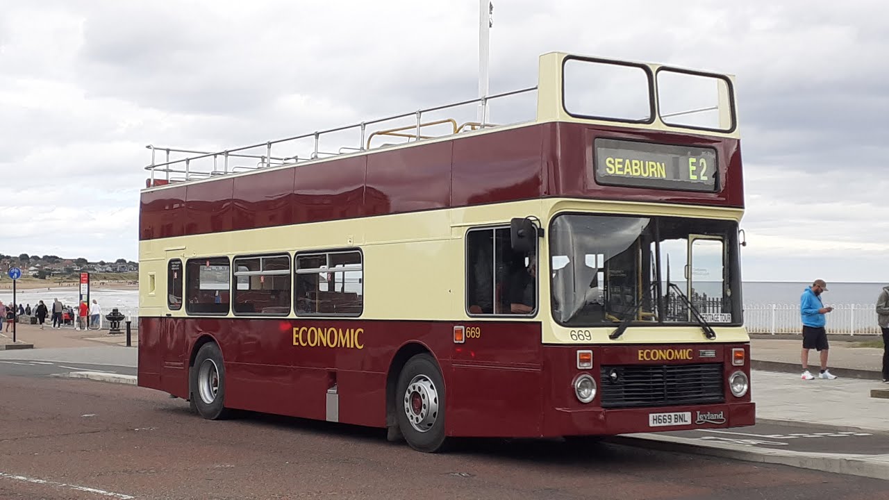 Preserved Economic Leyland Olympian NC 669 (H669 BNL)
