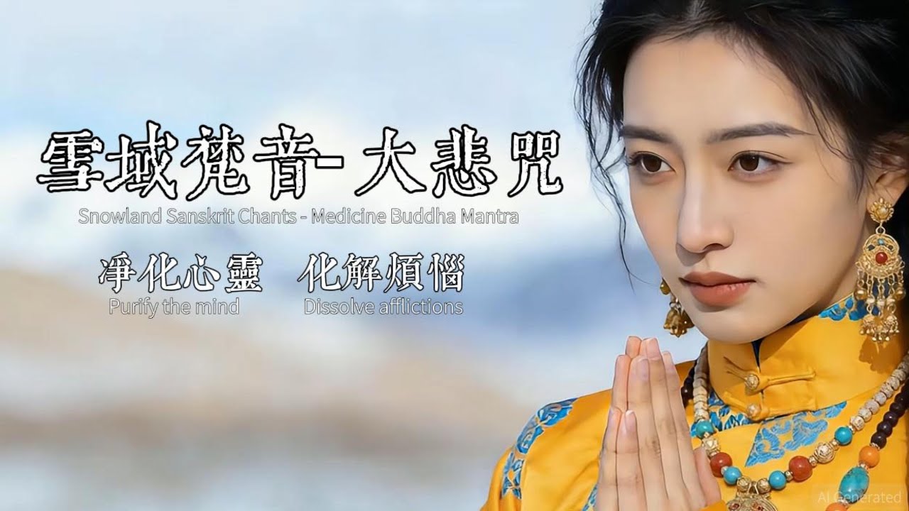雪域梵音-大悲咒#佛學#佛學智慧#治愈 #人生感悟#心灵感悟#佛經# #音樂#音樂療愈 #仏教音楽 #癒し #ヒーリング#仏教 #ヒーリングミュージック#spiritualmusic