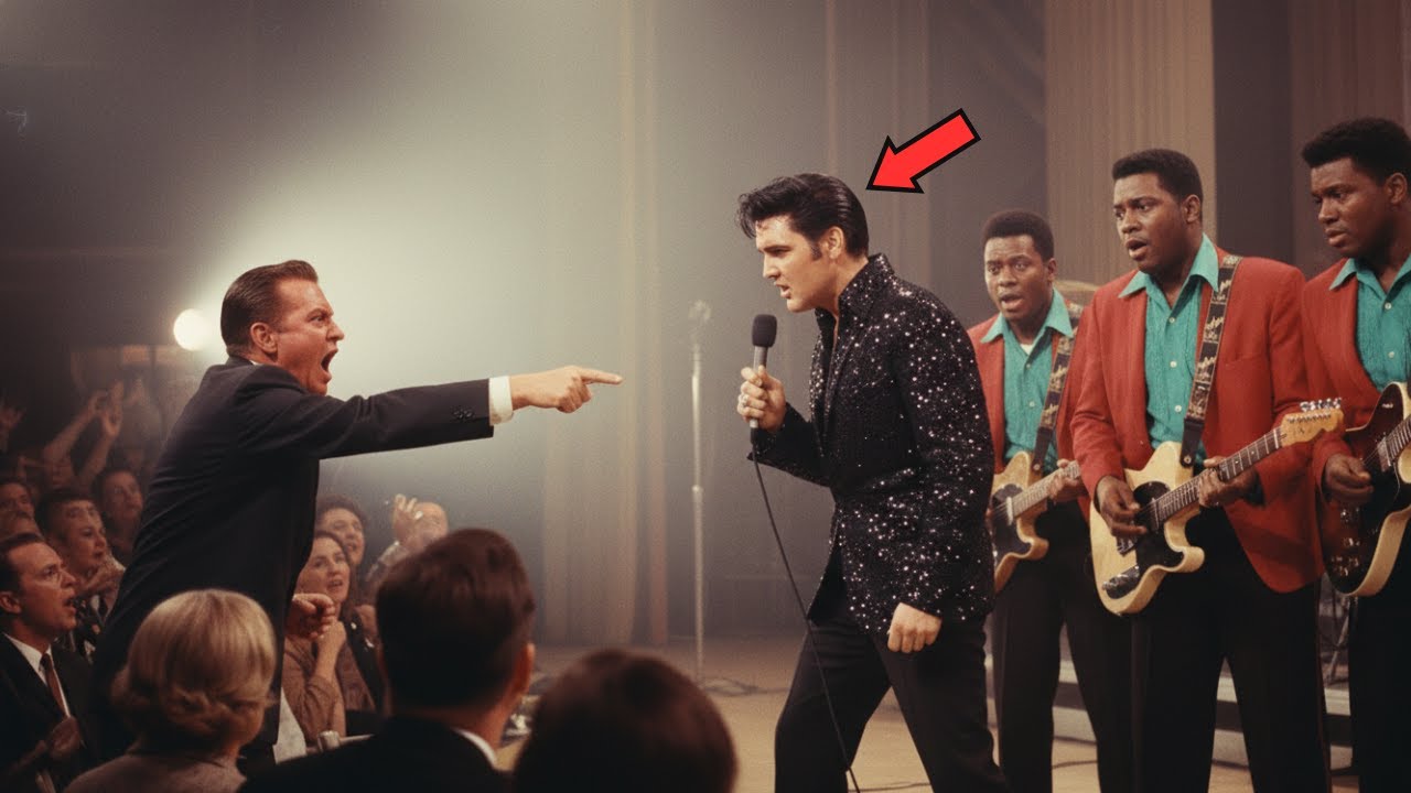 Heckler SCREAMED the N-Word at Elvis's Black Musicians — Elvis STOPPED the Show and Did THIS