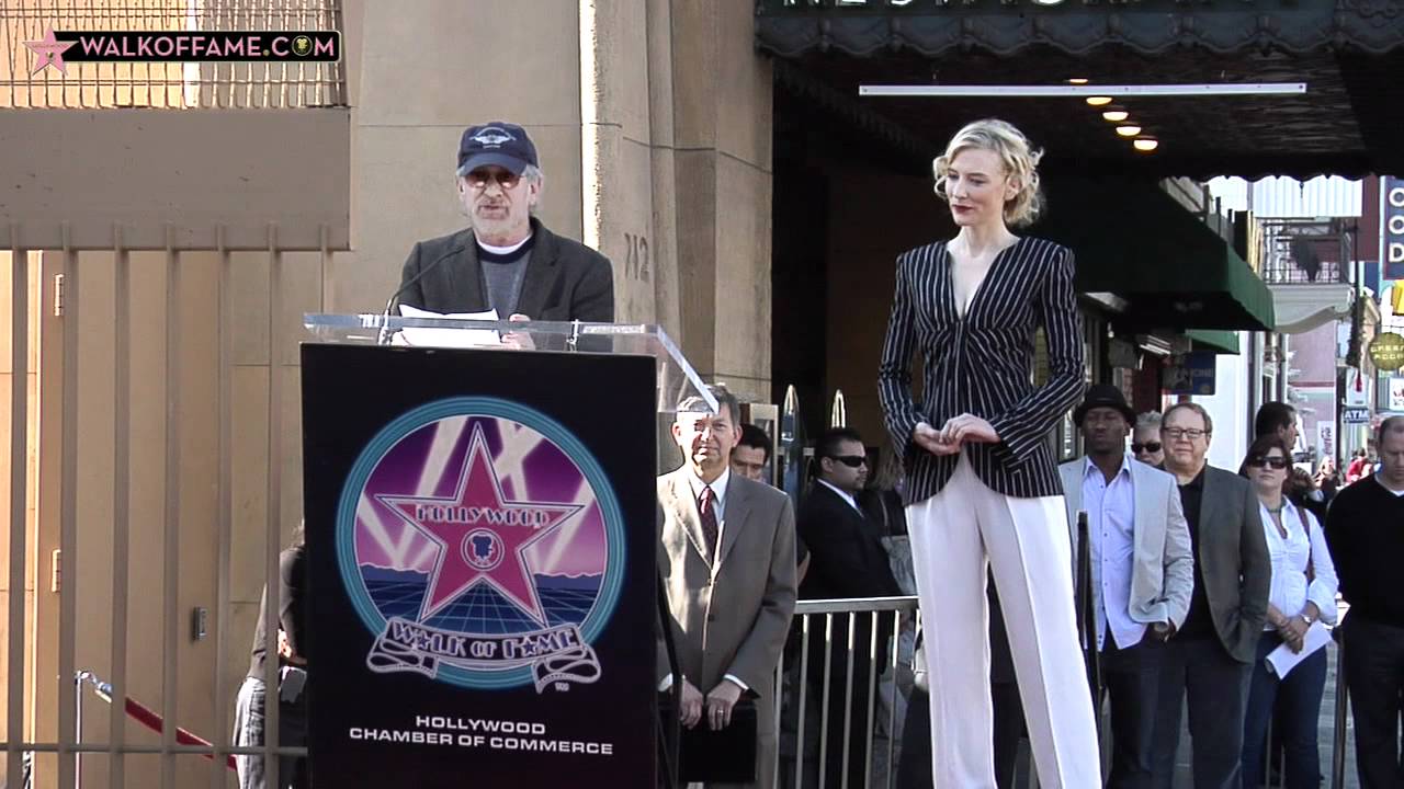 CATE BLANCHETT HONORED WITH HOLLYWOOD WALK OF FAME STAR