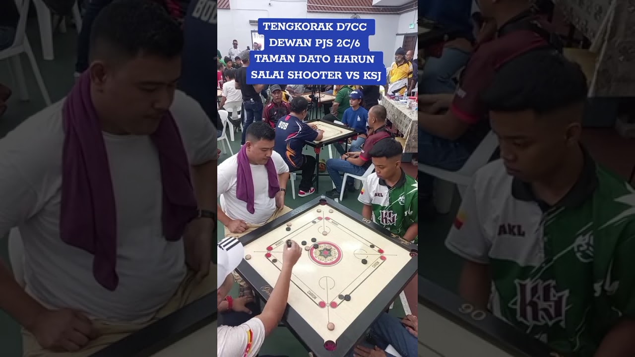 Carrom board game || international Carrom board game || wait for end 😱🥵 #carrom #youtube #sports 