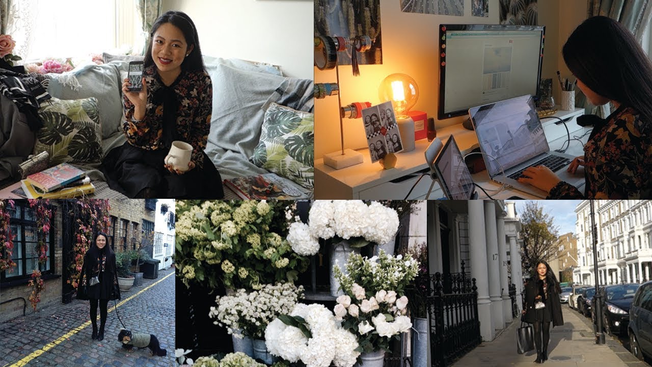 Day in the life of an UAL art student in London | Tips starting a design business, Soho & Badminton