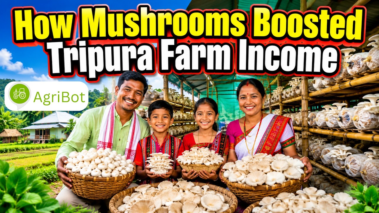 How Mushrooms Boosted Tripura Farm Income | Success Stories