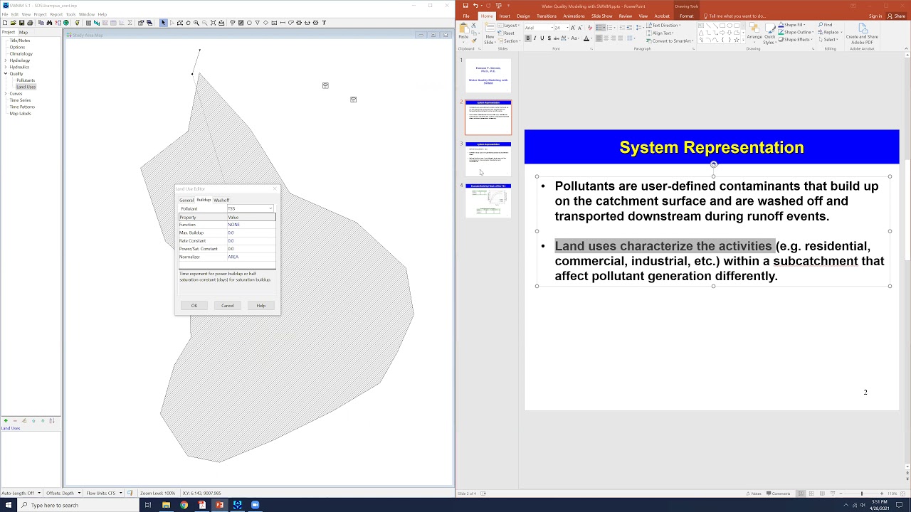 EPA SWMM Part 5: Water Quality Modeling
