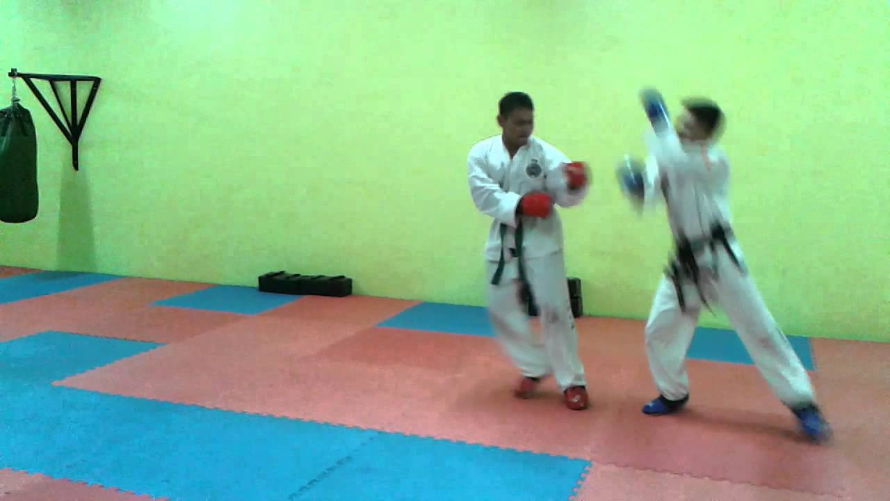 Taekwondo itf sparring green belt