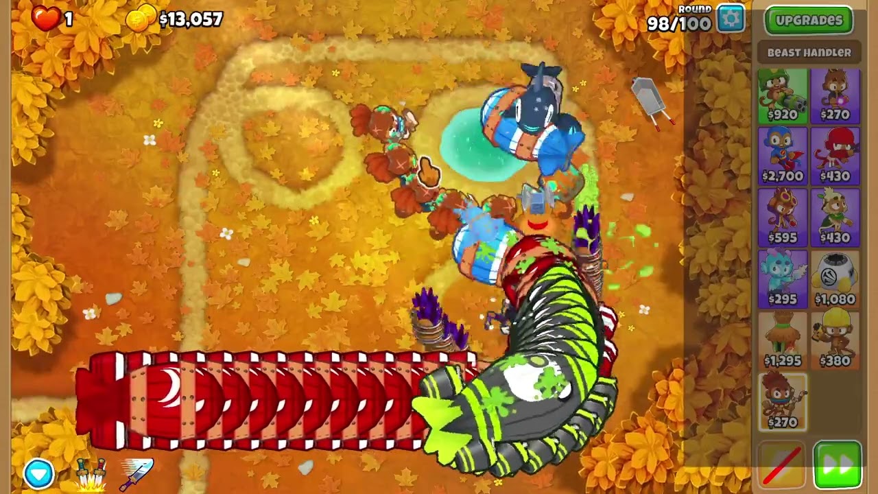 BTD6 shark power on chimps