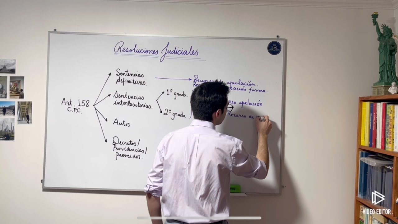 Las Resoluciones Judiciales (art. 158 del C&oacute;digo de Procedimiento Civil)