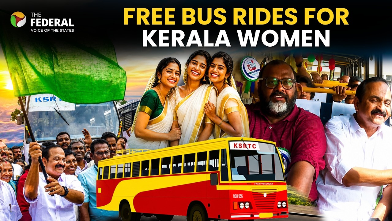 Kerala launches free bus travel scheme for women and trans people | The Federal