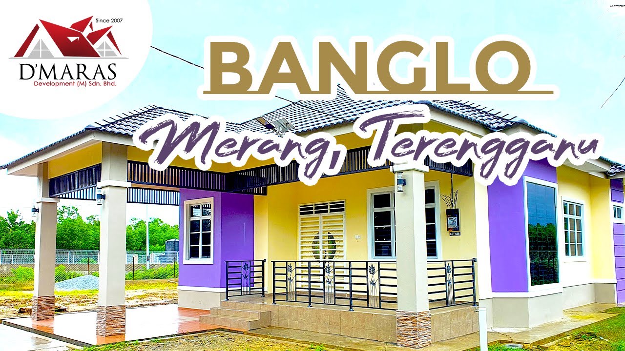 Banglo Merang, Terengganu | Bina Rumah Atas Tanah Sendiri