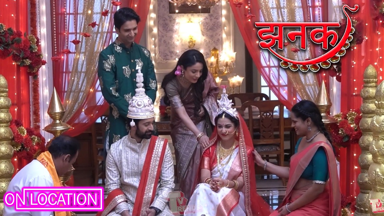 Jhanak | Rishi और Jhanak जुड़े एक पवित्र बंधन में हुई नई सफर की शुरुआत! | On Location | Star Plus 