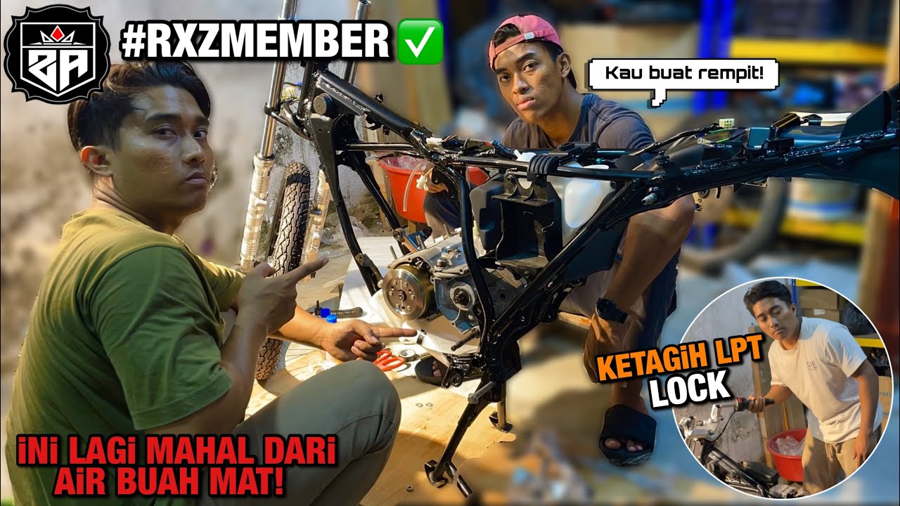 JOM PASANG RXZ RESTORE KiTA | iNi LEBiH MAHAL BOHH