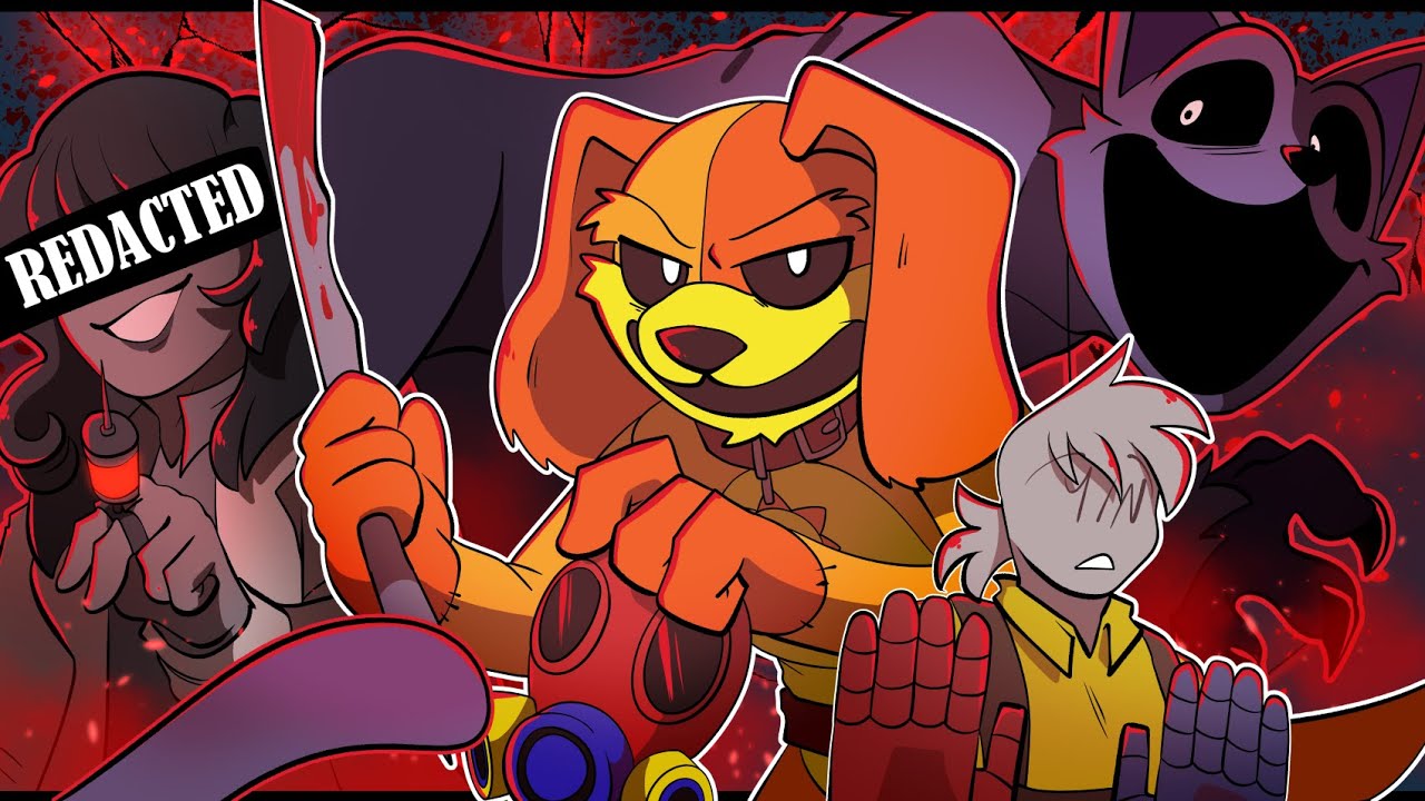 DogDay X CatNap X Poppy's Angel's Hour Of Joy Origin Story | Poppy Playtime Chapter 3┃Comic Dub