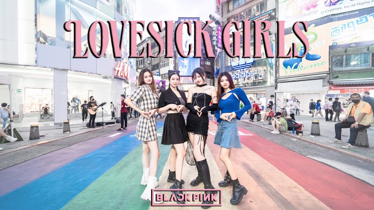 [KPOP IN PUBLIC CHALLENGE]BLACKPINK - 'Lovesick Girls'[One Take] Dance Cover by FANTASIV from Taiwan