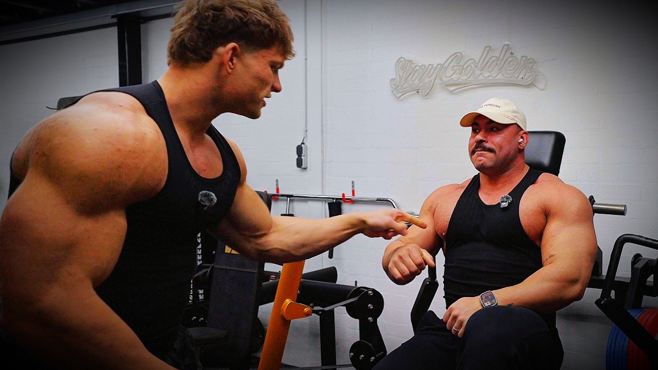 THE REASON IM ADDICTED TO STEROIDS | Push Day w/ My Coach