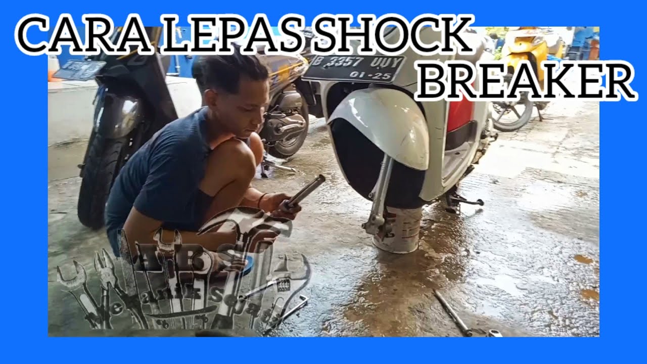 Cara ganti oli shock breaker depan motor honda scoopy mister tekek #mekanik #bengkelmotor #honda