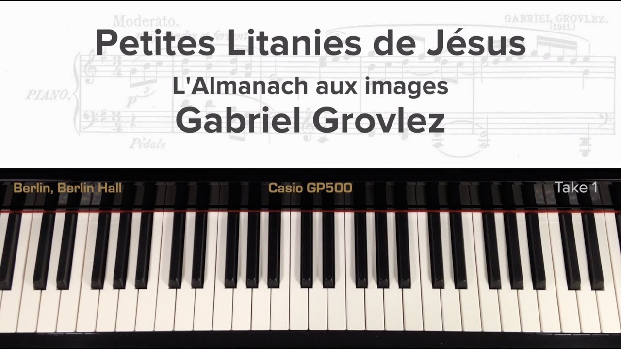 Petites Litanies de Jésus by G. Grovlez