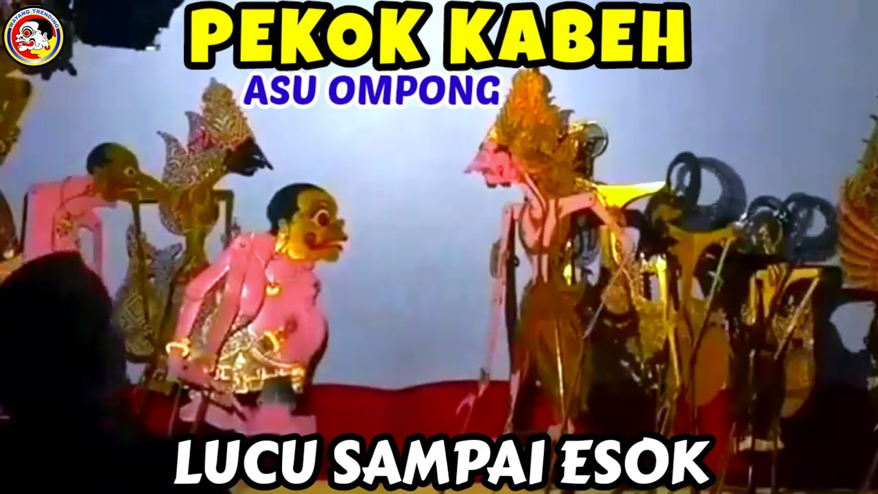 Wayang kulit lucu Dalang Seno Nugroho 