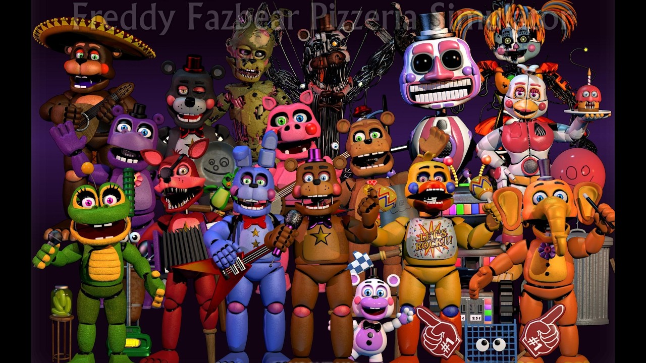 TOPLUCA 4 KERE HAKKIMI VERDİLER YA DA 5 SAYAMADIM FNAF 6 SON BÖLÜM