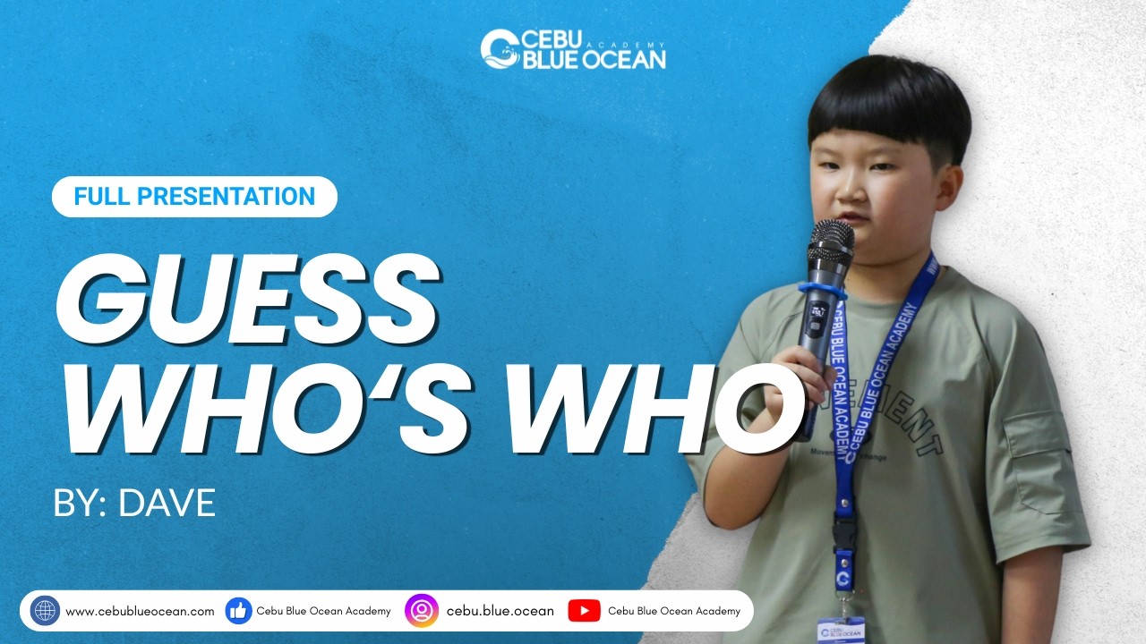 Guess Who's Who: Dave's Fun English Presentation