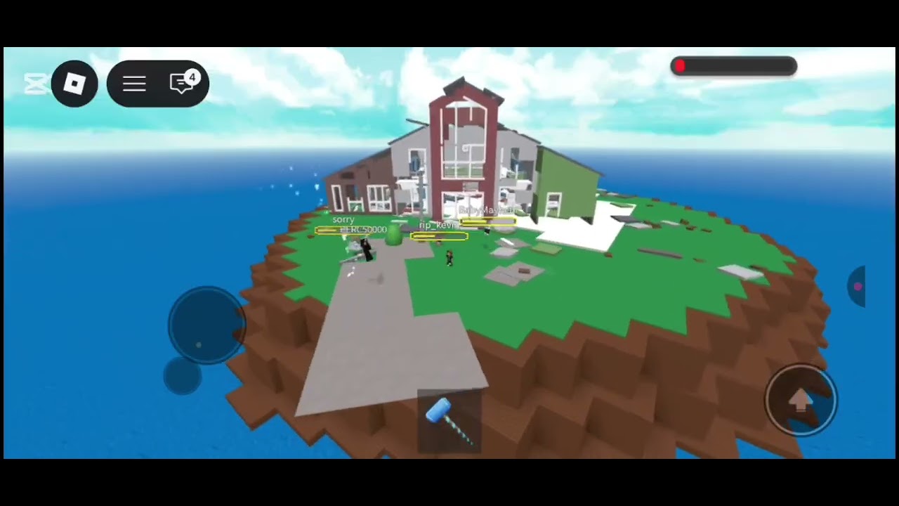 playing natural disaster survival after a long while in roblox