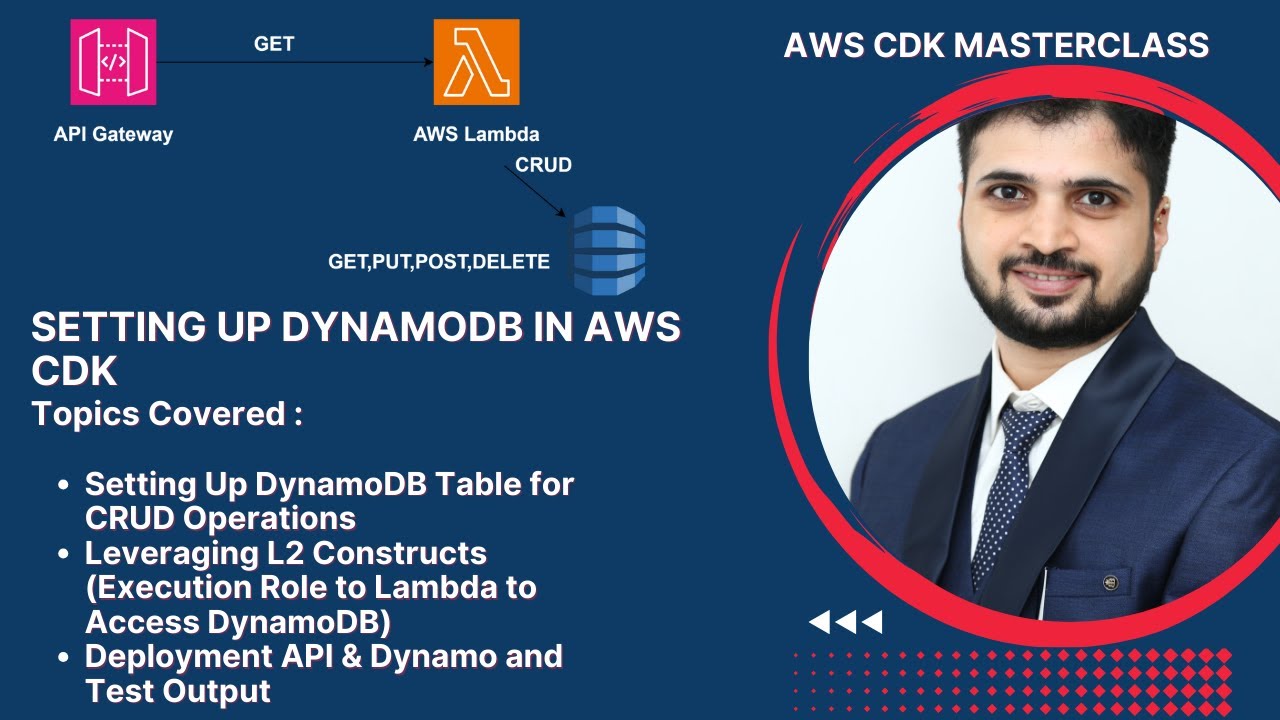 Setting Up DynamoDB Table in  AWS CDK