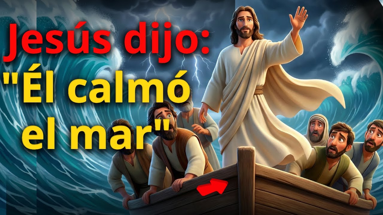 Jesús calma la tormenta – Paz en medio del miedo, aprendiendo de Jesús