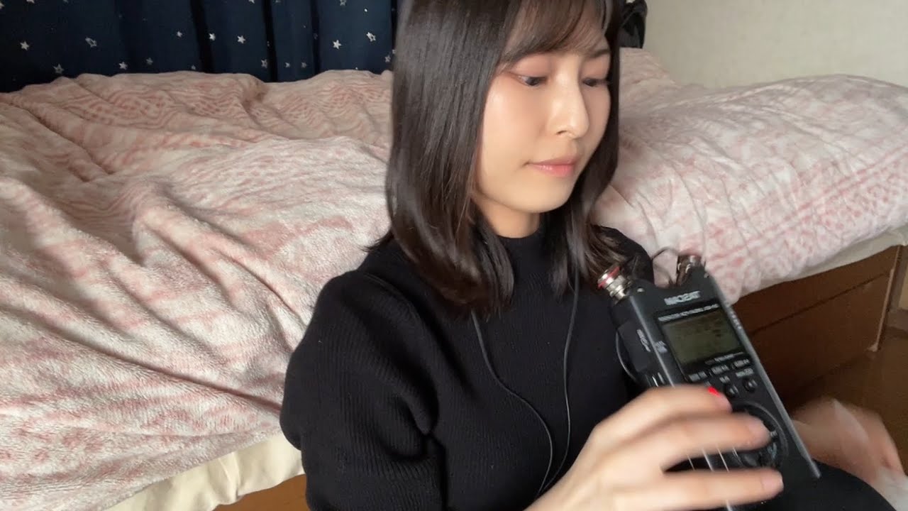 【ASMR】TASCAM綿棒(はやめ)
